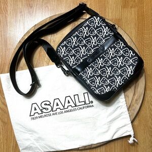 ASAALI “LAUGH NOW CRY LATER” SIDE BAG Crossbody Bag With Dust Bag